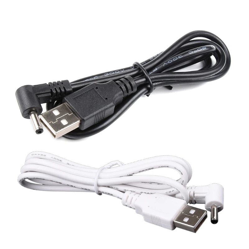 

Elbow power cord USB to DC 5V Cable 1m Elbow Jack DC 3.5x1.35mm to USB Connector Cord Conversion Adapter