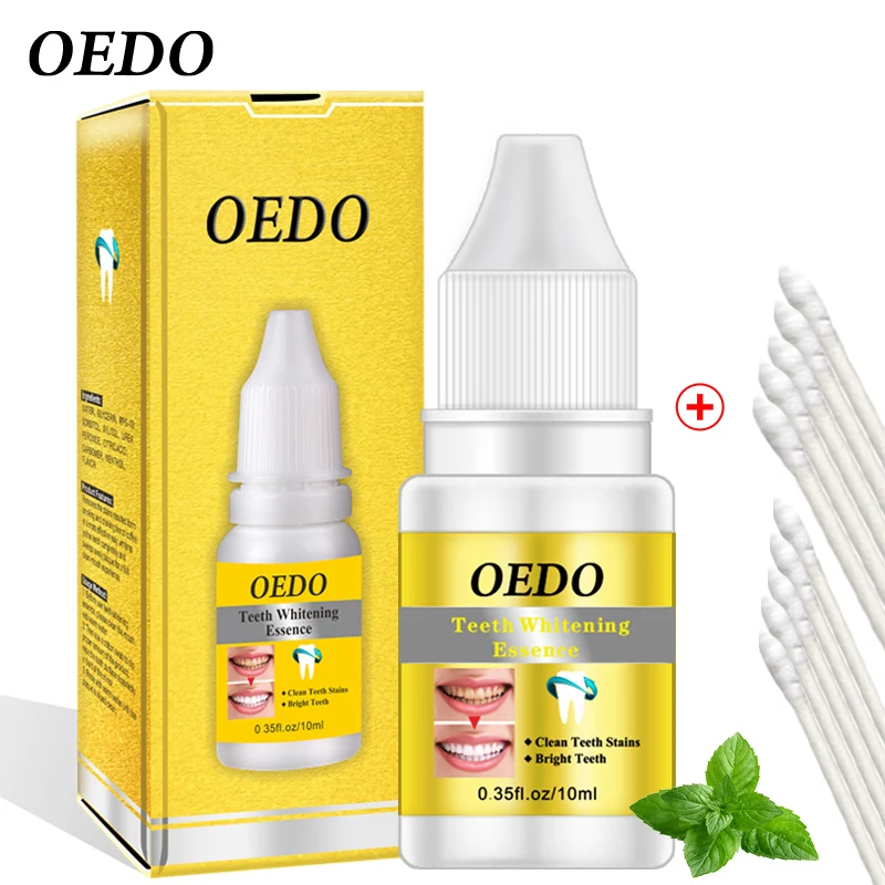 

OEDO отбеливание зубов пудра с эссенцией гигиена полости рта Чистящая сыворотка удаляет зубной налет пятна Отбеливание зубов стоматологичес...