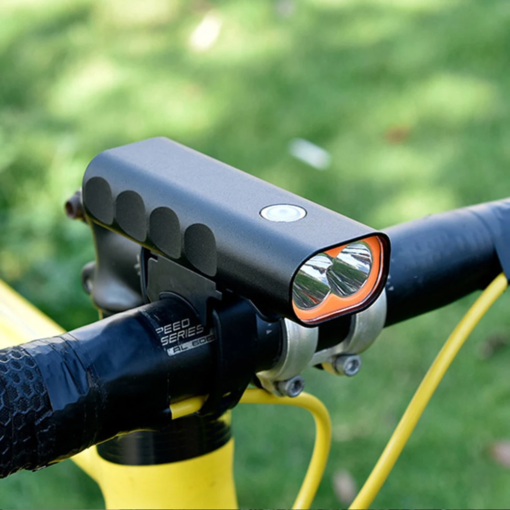 

Bike Headlight Bicycle Bike 400 Lumens Tail Lamps T6 LED Mountain Waterproof Biking PortableDustproof Cycling Parts