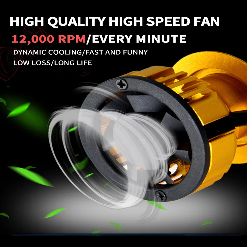 PANDUK светодиодный головной светильник 16000LM 4300K 6000K 9005 H1 880 H4 H3 H7 H11 3000K 9006 HB3 HB4 лампы