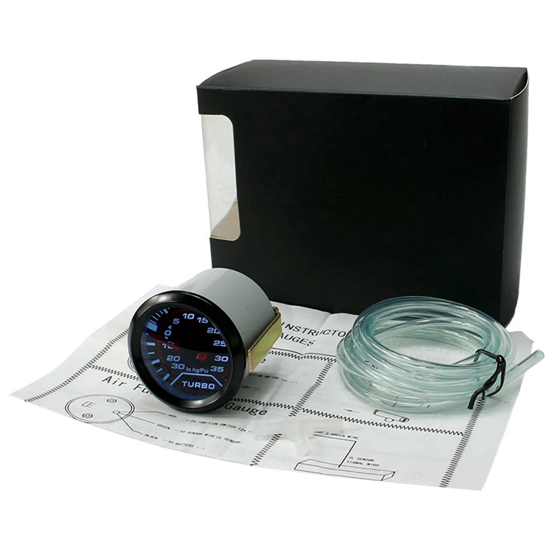 Универсальный автомобильный 2 дюйма 52 мм светодиодный PSI Turbo Boost Давление