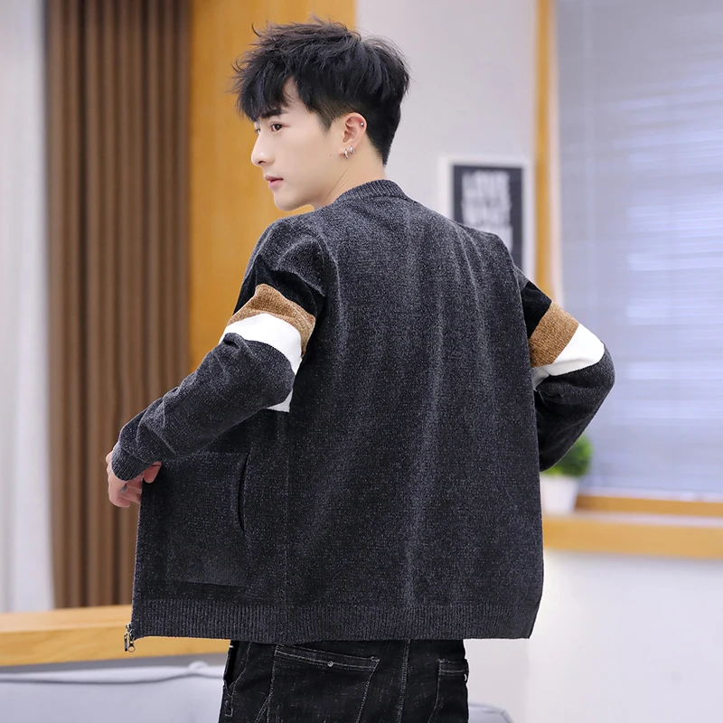 

Spring Autumn Mens jackets Streetwear Personalized Long sleeve jacket Men Casual Japan Style Harajuku Slim Clothes Men Coat 2020