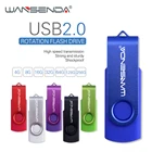 WANSENDA цветной Usb флеш-накопитель, 8 ГБ, 16 ГБ, 32 ГБ, 64 ГБ, 128 ГБ, 256 ГБ