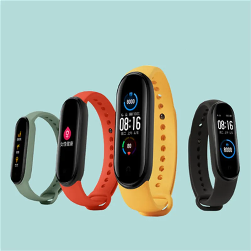 

Silicone Strap For Xiaomi Band 5/ Xiaomi Band 6 Smart Bracelet Sports Replacement Strap Available in Multiple Colors Adjustable