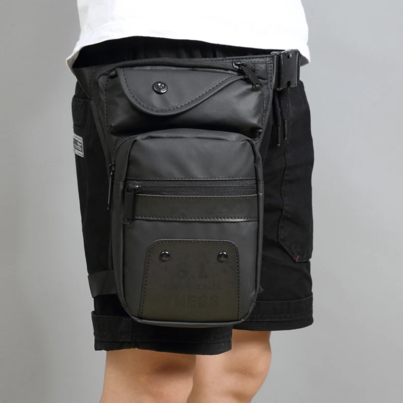 Модная мужская сумка на плечо высокое качество поясная для езды мотоцикле сумки