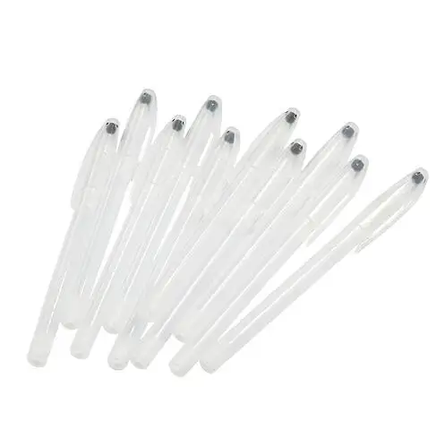 10pcs penholder 1 шт. пластиковая термо стираемая ручка Заправка для высокой температуры исчезающая ткань маркер заправка кожаный Знак Швейные аксессуары - Цвет: 10pcs penholder