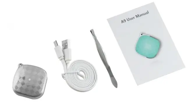 White without box Gps трекер локатор мини микро Дети gps LBS Wi-Fi в режиме реального времени отслеживающее устройство SOS сигнализация голосовой мониторинг A9 - Цвет: White without box