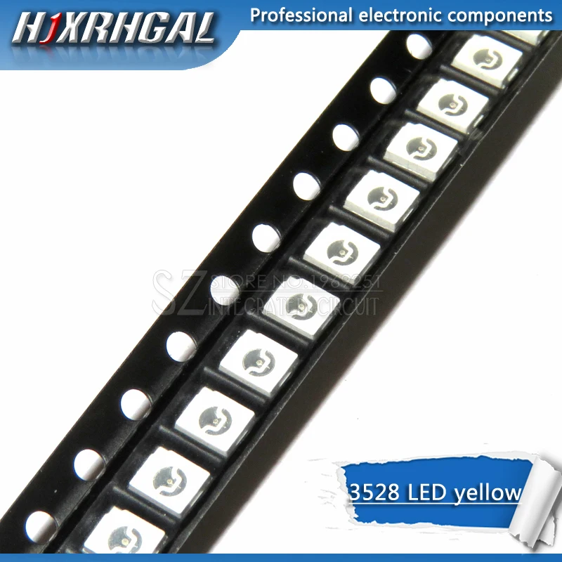 1 шт. желтый светодиод 3528 1210 SMD светильник и оригинальный hjxrhgal|Диоды| |
