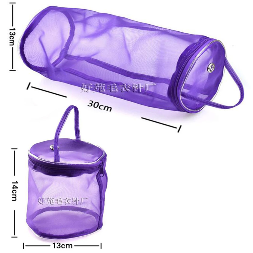 Сумка для хранения вязальной пряжи чехол барабан женской крючок сумка ниток