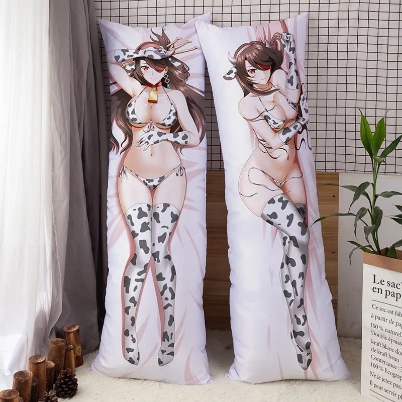 

Чехол в стиле аниме Подушка «Dakimakura» Cover Genshin Impact Mona Yoimiya анимационный обнимающий Чехол-Подушка для тела