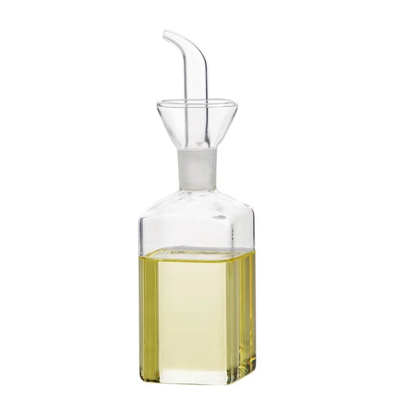 

High Borosilicate Glass Oil Pot Household Leak-proof Oil Bottle Kitchen Soy Pot Oil Tank Vinegar Mixing Bottle Bottle
