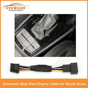 automatic stop start engine system off device control sensor plug stop cancel for skoda scala rapid fabia free global shipping