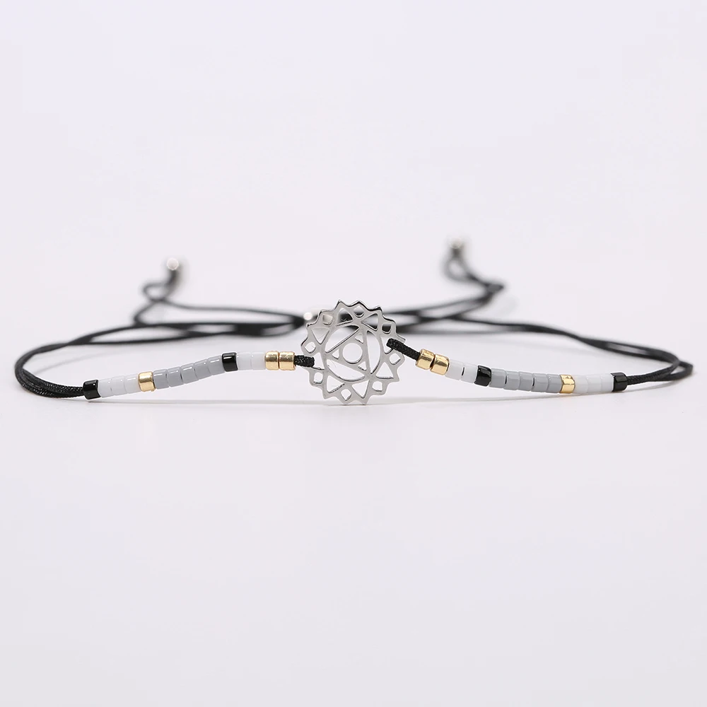 

Rttooas MIYUKI Delica Seeds Beaded Bracelets Women Handmade Miyuki Beads Bracelet Mini Female Jewelry 2020 New Arrival