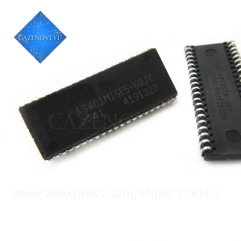 10 шт./лот AS4C1M16E5-60JC AS4LC1M16E5-50JC AS4C1M16E5 AS4C1M16 SOJ-42 в наличии на складе | Электронные