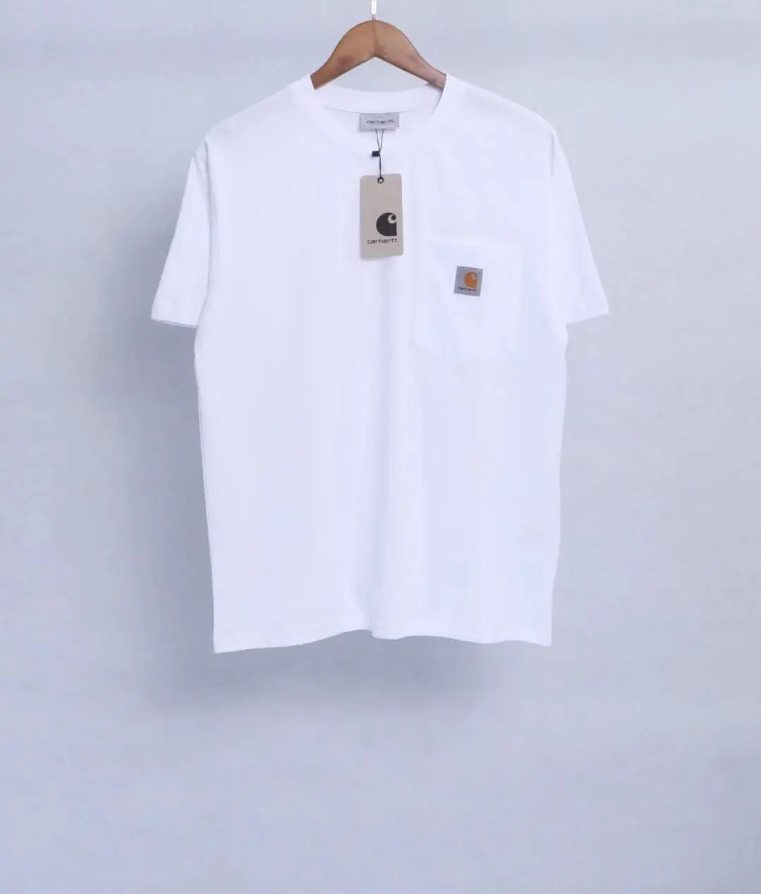 

2021 Summer Tide Brand Men's Short Sleeve High Quality Oversized T-Shirt Customized Standard Pocket Street Men's Casual Wear