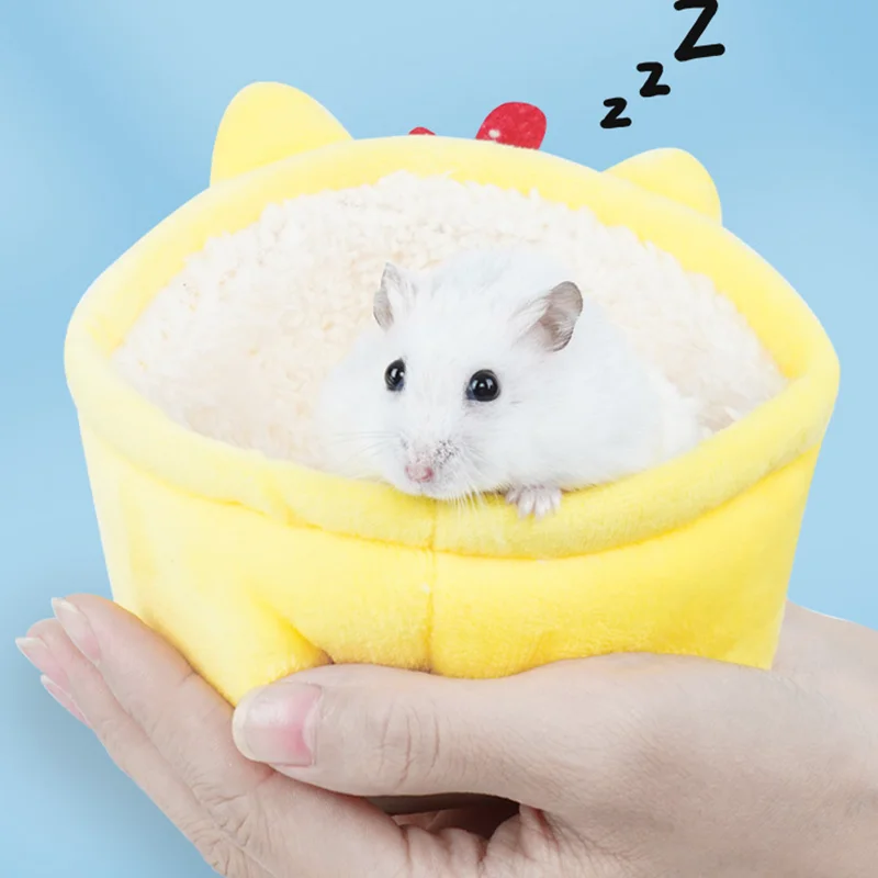 Winter Hamster Cotton Nest Thick Warm Chipmunk Chinchilla Small Animal Cage Landscaping Supplies | Дом и сад