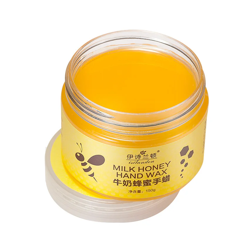 Парафиновая восковая маска для рук молочный медовый мягкий уход за кожей