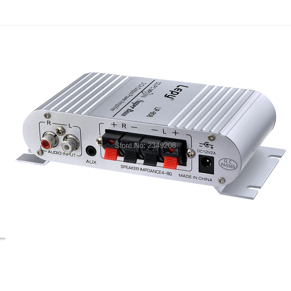 Аркадный усилитель 12 В 2X20W CD MP3 радио мотоцикл автомобиль домашняя аудиосистема