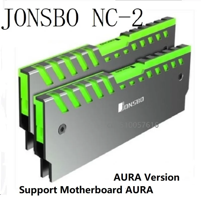 2 шт. настольная память охлаждения жилет NC-2 версия RGB/цвет радиатор алюминиевый теплоотвод ОЗУ изменить многоцветный кулер