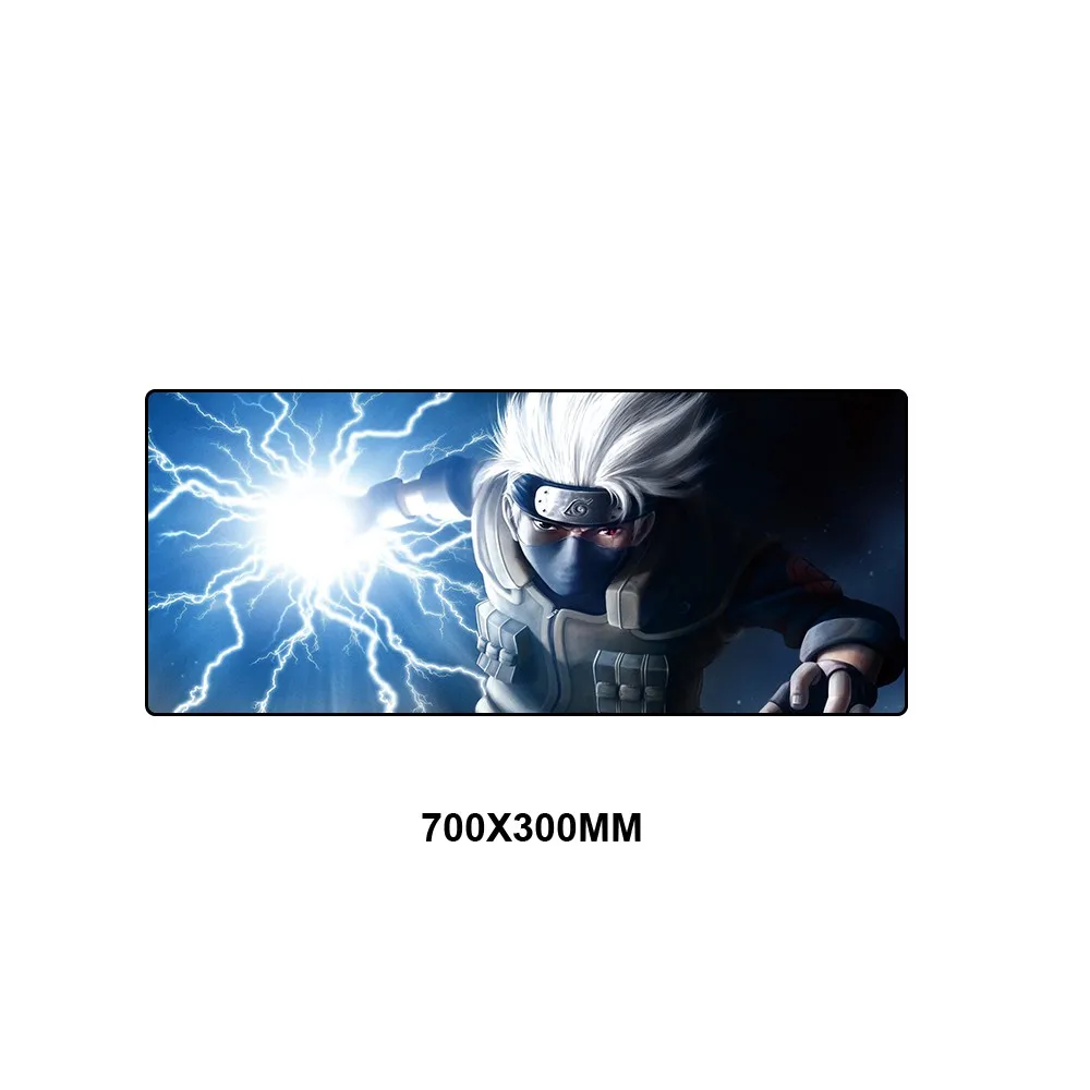 HYRZ-014 Коврик для мыши "Наруто" Аниме 70x30 см Коврик для мыши ноутбука компьютера коврик для мыши резиновый Lockedge PC игровой коврик для мыши для клавиатуры коврики для мыши - Color: HYRZ-014