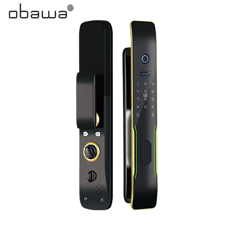 Автоматический Смарт-замок для двери Obawa пароль биометрический замок со сканером