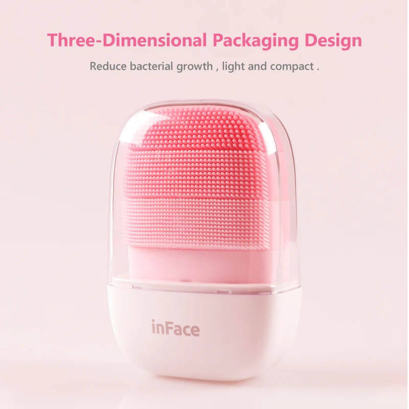 InFace электрическое Глубокое Очищающее средство для лица Чистящая Щетка массажная