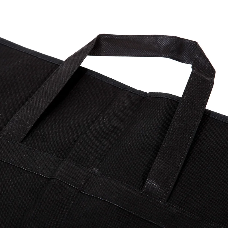 100x60 см сумка для одежды Нетканая ткань черная Пылезащитная вешалка костюм пальто