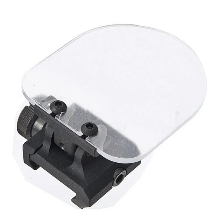 Прицел прозрачный пуленепробиваемая линза протектор Красный Зеленая точка