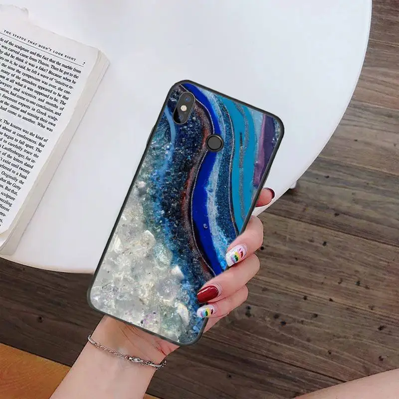 

marble colorful pattern Phone Case For Xiaomi Redmi note 7 8 9 t max3 s 10 pro lite funda shell coque cover