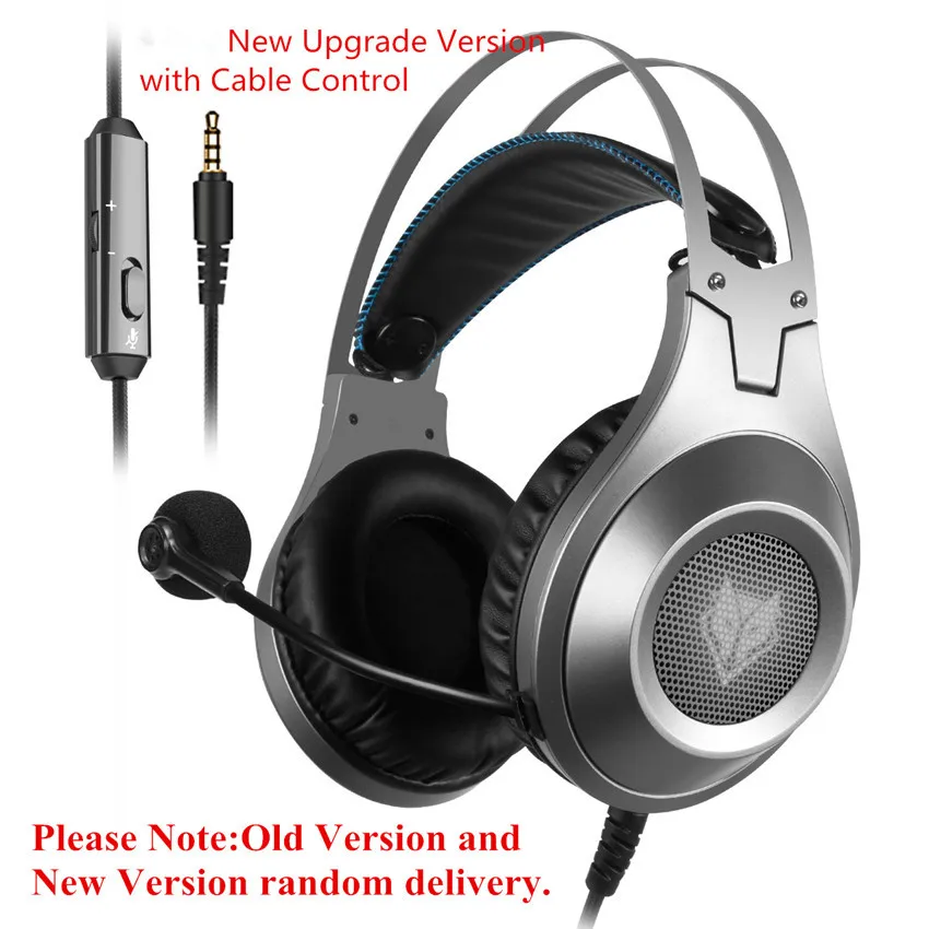 NUBWO N2 Gaming Headset Casque 3.5mm PC Wired Stereo Headphones with Mic for Laptop/PS4/Xbox One | Earphones &