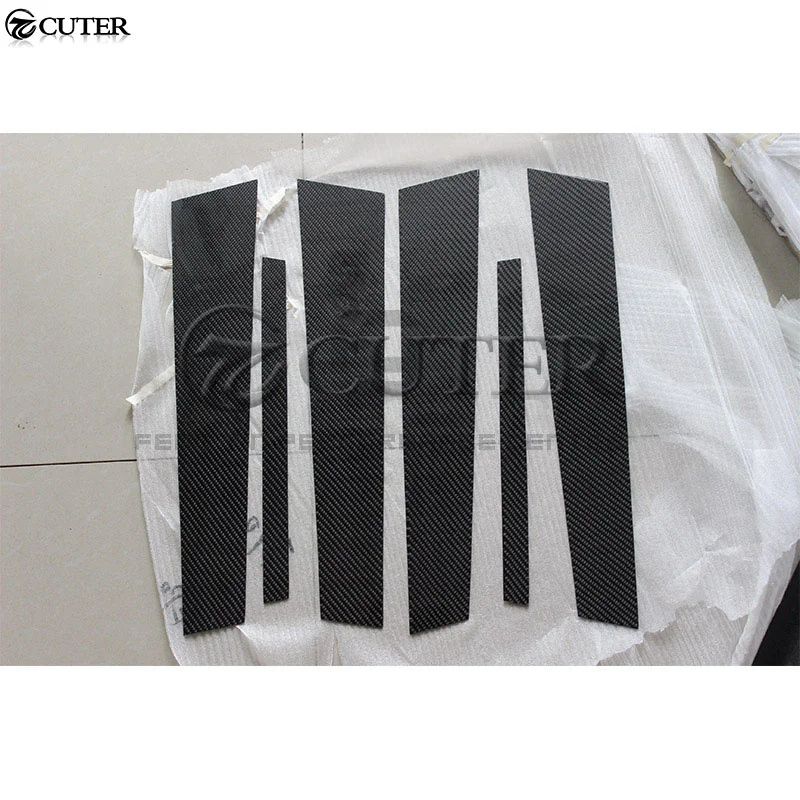 F10 5 Series Carbon Fiber Car b Pillar c Sticker Patch for Bmw 520i 528i 535i Body Kit Moulding Trims 10-07 | Автомобили и