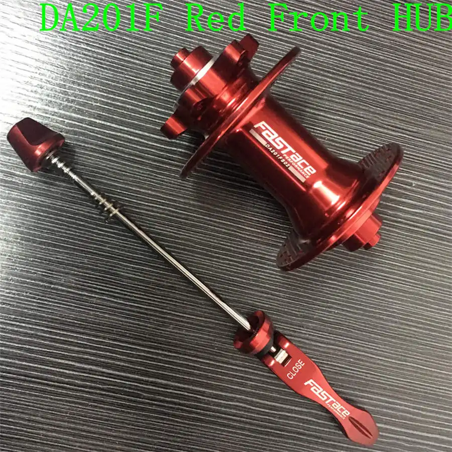 DA201F Red Front FASTACE DA201 F/R DEORE XT M8100 M7100 FH BH концентратор 12 s 32H 135x10 мм 100x9 мм E-THRU ось велосипеда 12 Скоростей микро сплайн - Цвет: DA201F Red Front