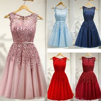 its yiiya bridesmaid dress for girls plus size short pink blue party dresses 2019 women vestido madrinha lx073