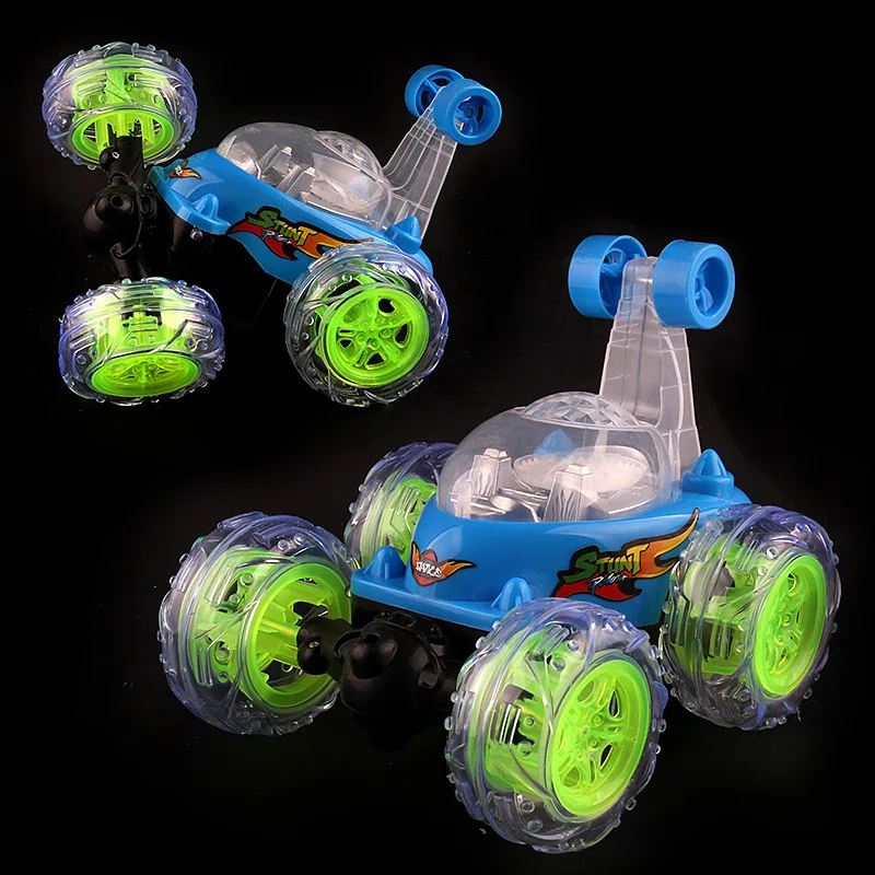 

Export Tumbling Stunt Car Toy Dump Truck Remote Control Car Off-road Light and Sound RC Car Model Charging CHILDREN'S Toy Car
