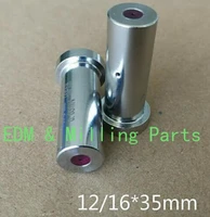1pcs cnc s150 ts pipe agie charmilles edm wire cut ruby guide 121635mm tubes 0 3mm for edm wire cut mill part