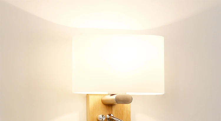 Лампа в европейском стиле, лаконичная современная лампа для чтения в спальню, Оригинальная лампа из цельного дерева, светодиодная лампа для чтения книг, оригинальность для учебы в гостиной, оригинальность