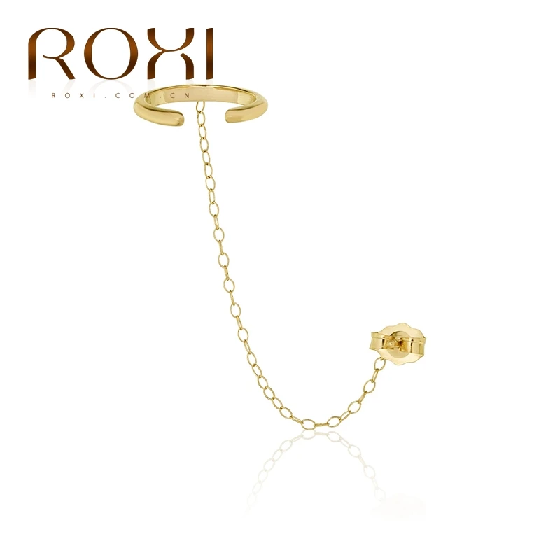 Женские серьги каффы с фианитами под серебро 925 пробы|Серьги-гвоздики| |