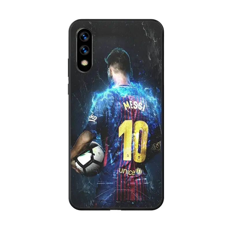 

King Football Messi Phone Case For Huawei Nova 2 I Plus 3 I E 4 E 5 I Pro 6 SE 6 5G Cove Fundas Case