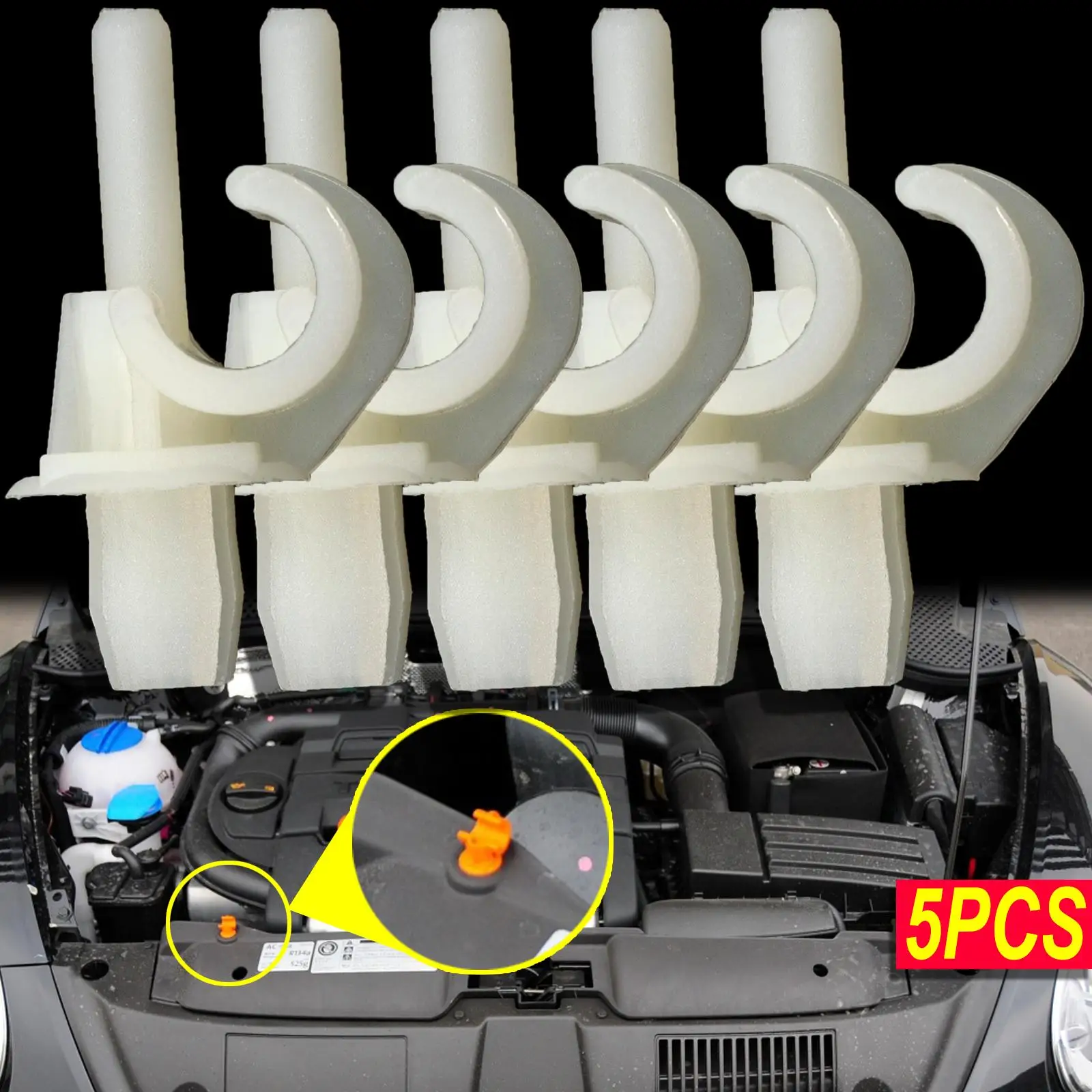 

5 шт., держатель для капота на сиденье Alhambra MK1 Ibiza MK5 Ateca KH7 Arona