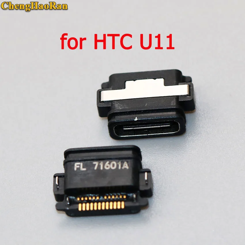 ChengHaoRan 2 шт. Micro USB разъем для зарядки разъем для зарядного устройства на замену, для HTC U11 U11+ U-3w запчасти