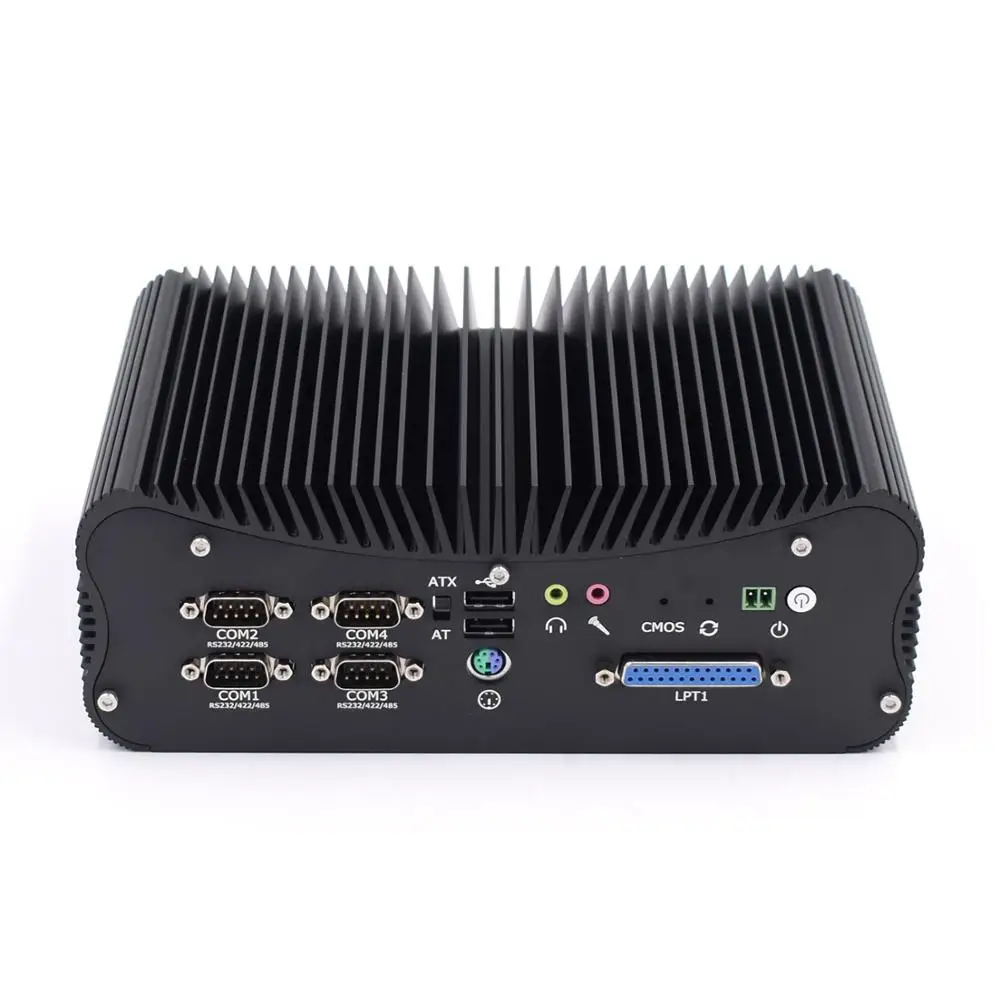 

Intel 10th Gen i5 i7 10510U Mini industrial PC Quad Core Fanless Desktops Computer Wide Voltage with GPIO LPT WIFI