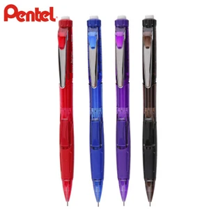2 шт.лот Pentel PD275 разноцветный механический карандаш, боковой пресс, активный карандаш с эластичной резинкой, 0,5 мм, офисные и школьные принадлежности