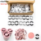 Ресницы Visofree из норки объемные, оптом