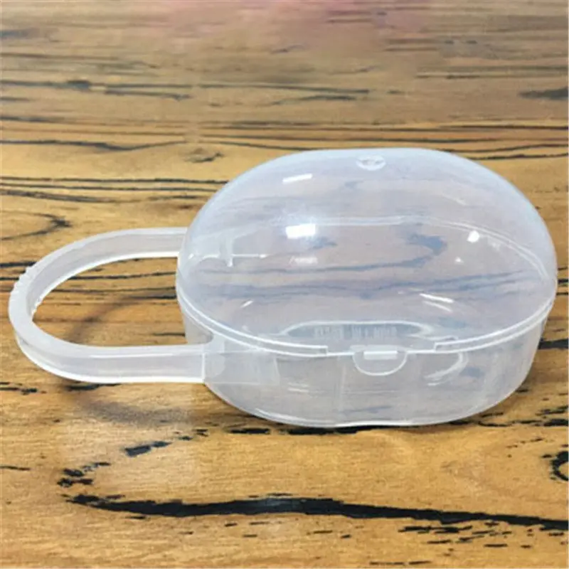 

Baby Soother Pacifier Storage Case 2X Protable Holder Container Box Cover Dummy