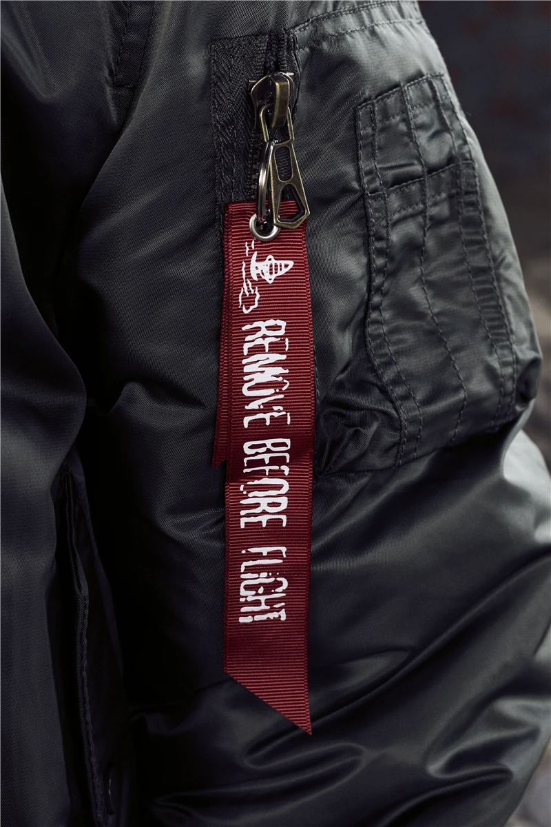 DAFEILI MA1 зимняя куртка-бомбер из нейлона с мягкой подкладкой, стеганая летная куртка унисекс