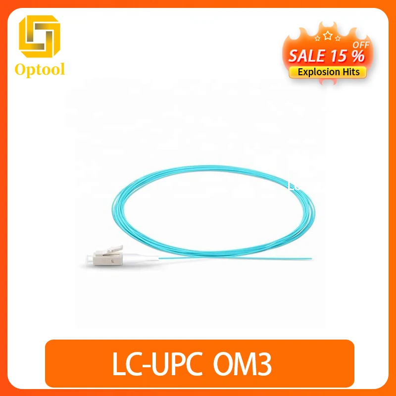 30 шт Многомодовый LC UPC om3 50/125 волоконно оптический косичка Бесплатная доставка