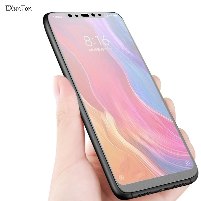 Закаленное стекло матовое закаленное для Xiaomi Mi Max Mix Note 2 2S 3 8 SE 6 6X A2 5X A1 Mi5 4 защита