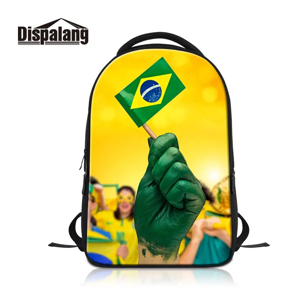 Многофункциональный рюкзак для ноутбука в бразильском стиле с принтом виде