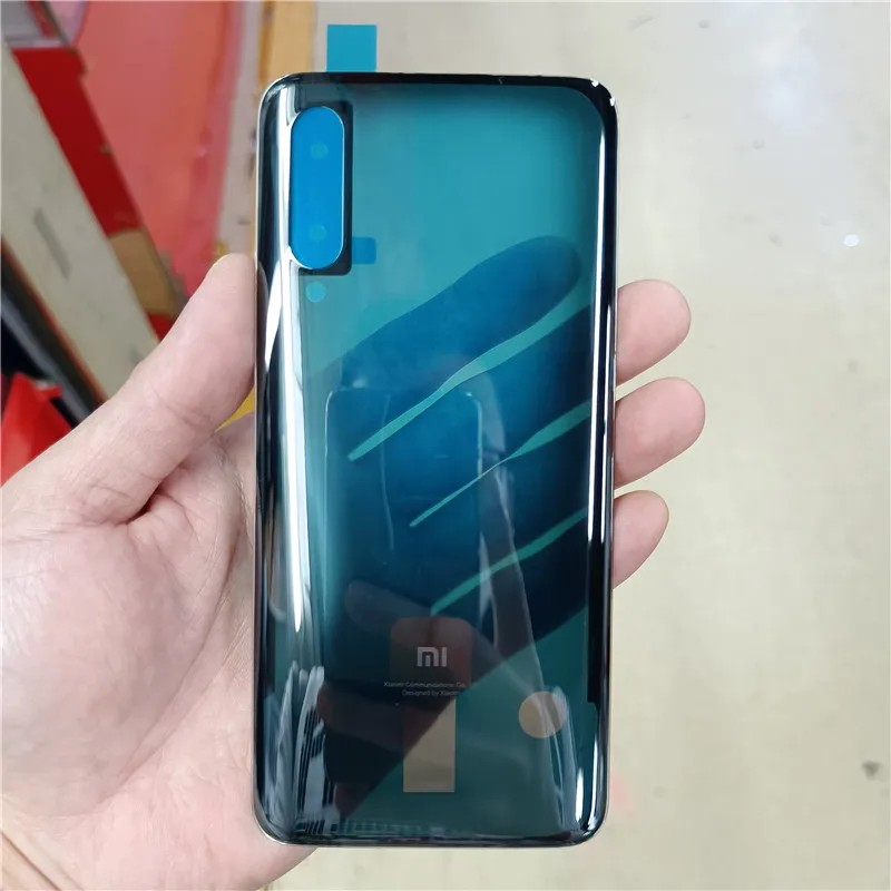 

Оригинальная задняя крышка батарейного отсека для Xiaomi Mi 9, корпус, стеклянная панель, запасные части для xiaomi Mi9, Крышка батарейного отсека