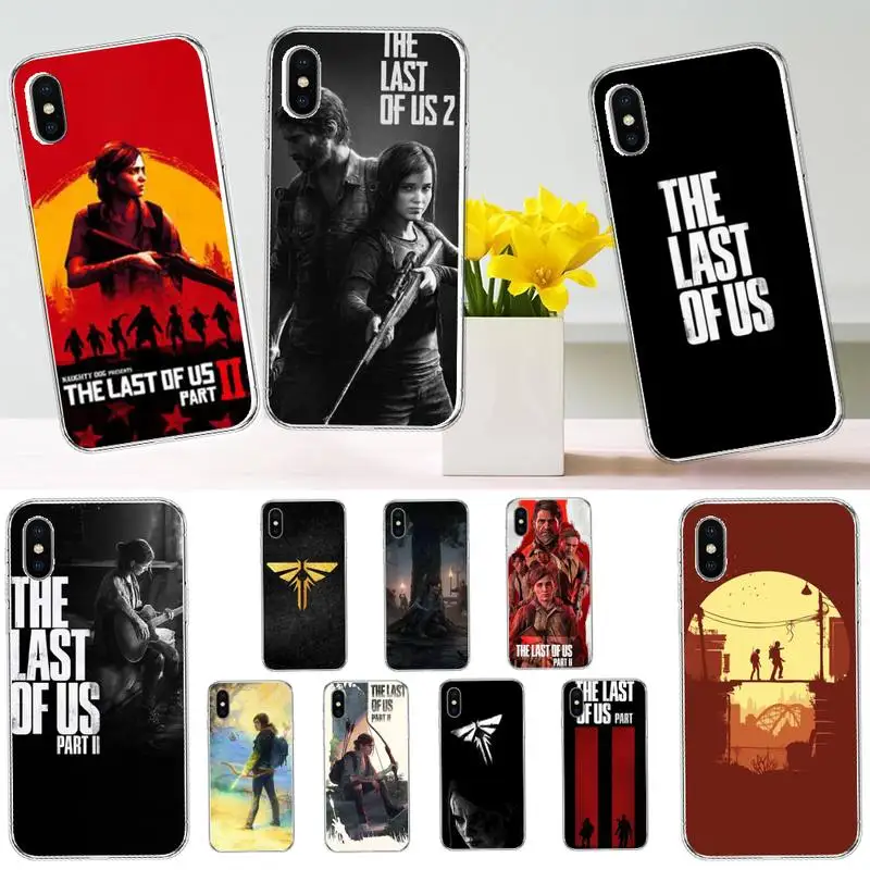 

He Last Of Us game Phone Case Transparent soft For iphone 12 11 13 7 8 6 s plus x xs xr pro max mini